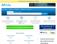 Tablet Screenshot of apinfo.com
